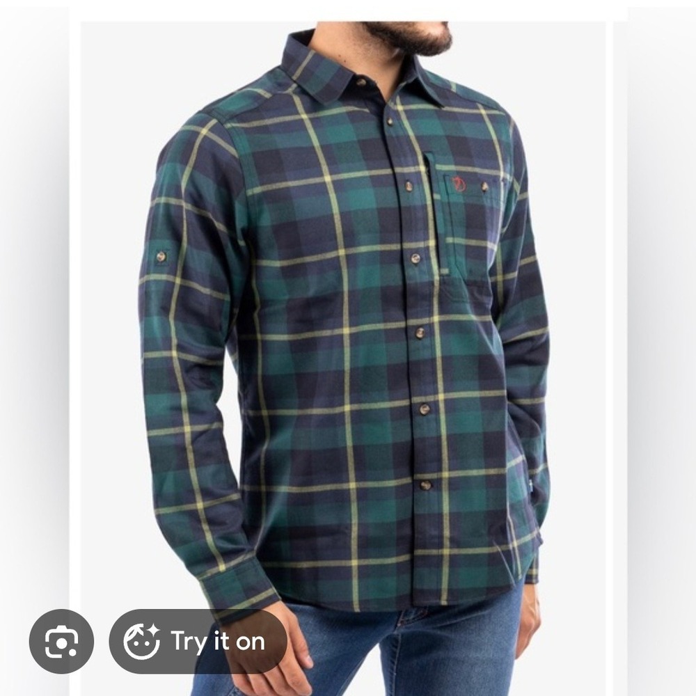 Fjallraven medium flannel sinji new with tags Carpenter fishermencore outdoors